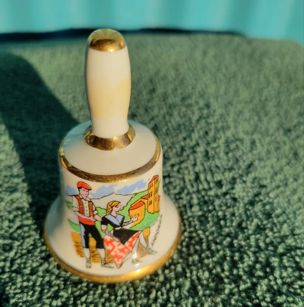 Vintage Ceramic Collector Bell